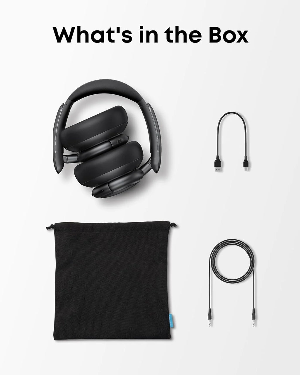 Auriculares Supraaurales Life Q30 Con Cancelación De Ruido Multimodo, Negros