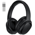 SE7 Active Noise Cancelling Headphones Wireless Bluetooth Headphones over Ear with Mic/Aptx, Comfortable Protein Earpads 30H Playtime, Foldable Headphones for Travel/Work - Dark Green